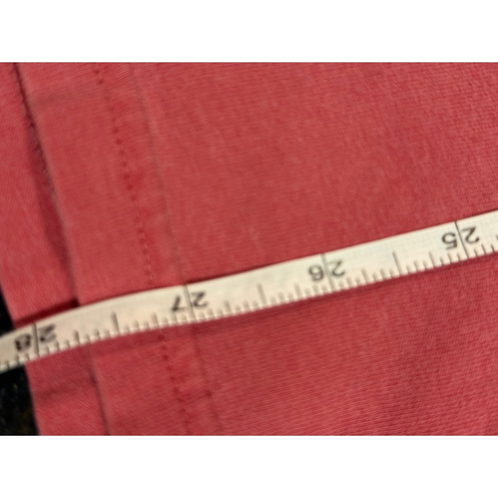 Vans Mens Graphic‎ T-Shirt Large Salmon Pink Coral Custom Fit Short Sleeve Logo - Picture 6 of 6